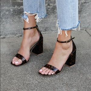 Raid Tortoise Patent High Heel Sandals